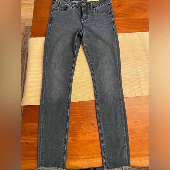 PILCRO AND THE LETTERPRESS raw hem jeans size 26 - Picture 1 of 6